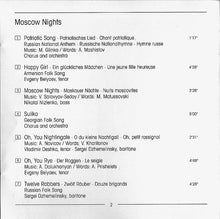 Load image into Gallery viewer, Red Star Red Army Chorus : Moscow Nights (CD, Album)