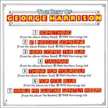 Load image into Gallery viewer, George Harrison : The Best Of George Harrison (CD, Comp, RE)