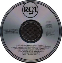 Load image into Gallery viewer, Roger Whittaker : Greatest Hits (CD, Comp, RE)