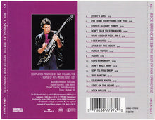 Load image into Gallery viewer, Rick Springfield : The Best Of Rick Springfield (CD, Comp, RM)