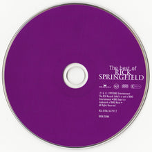 Load image into Gallery viewer, Rick Springfield : The Best Of Rick Springfield (CD, Comp, RM)
