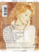 Load image into Gallery viewer, Faith Hill : It Matters To Me (CD, Album)