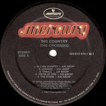 Load image into Gallery viewer, Big Country : The Crossing (LP, Album, 53 )