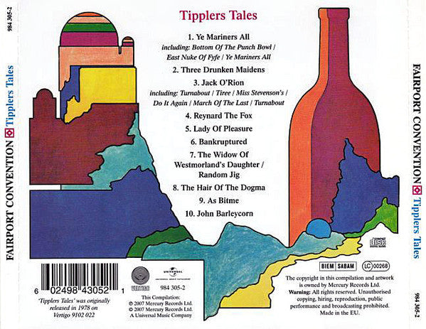 Buy Fairport Convention Tipplers Tales CD Album RE Online for a great price