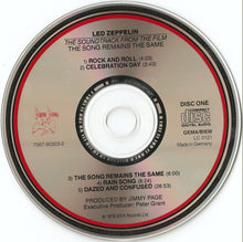Load image into Gallery viewer, Led Zeppelin : The Soundtrack From The Film The Song Remains The Same (2xCD, Album, RE)