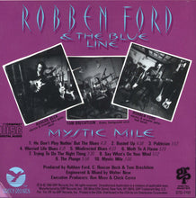 Load image into Gallery viewer, Robben Ford & The Blue Line : Mystic Mile (CD, Album)