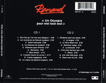 Load image into Gallery viewer, Renaud : Un Olympia Pour Moi Tout Seul (2xCD, Album, RE)