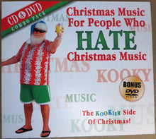 Load image into Gallery viewer, Various : Christmas Music For People Who Hate Christmas Music (CD, Comp + DVD-V, Mov)