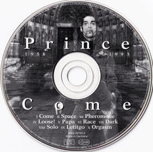 Load image into Gallery viewer, Prince : Come (CD, Album)