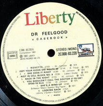 Load image into Gallery viewer, Dr. Feelgood : Casebook (LP, Comp)