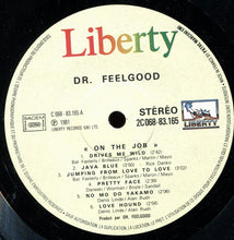 Load image into Gallery viewer, Dr. Feelgood : On The Job (LP, Album)