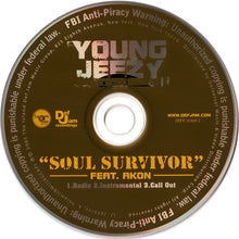 Load image into Gallery viewer, Young Jeezy Feat. Akon : Soul Survivor (CD, Single, Promo)