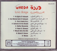 Load image into Gallery viewer, وردة* = Warda : أغاني حب = Love Songs (CD, Album, RE)