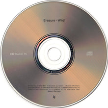 Load image into Gallery viewer, Erasure : Wild! (CD, Album)