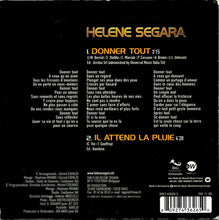 Load image into Gallery viewer, Helene Segara* : Donner Tout (CD, Single)