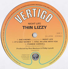 Load image into Gallery viewer, Thin Lizzy : Nightlife (LP, Album, RE, 180)
