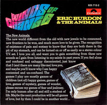Load image into Gallery viewer, Eric Burdon & The Animals : Winds Of Change (CD, Album, RE)