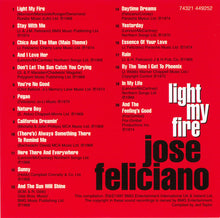Load image into Gallery viewer, Jose Feliciano* : Light My Fire (CD, Comp)