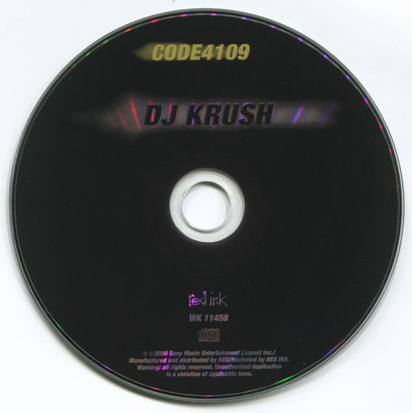 Buy DJ Krush : Code4109 (CD, Mixed) Online for a great price
