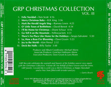 Load image into Gallery viewer, Various : A GRP Christmas Collection, Vol. III (CD, Comp, Dig)