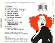 Load image into Gallery viewer, Bette Midler : Bette Midler (CD, Album, RE, RM)