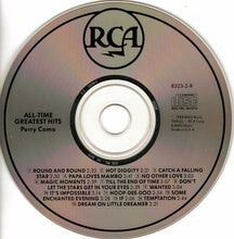 Load image into Gallery viewer, Perry Como : All Time Greatest Hits (CD, Comp)