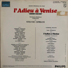 Load image into Gallery viewer, Stelvio Cipriani : L'Adieu A Venise (Bande Originale Du Film) (LP, Album)