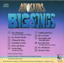 Load image into Gallery viewer, Dinosaurs (4) : Big Songs (CD, Album)