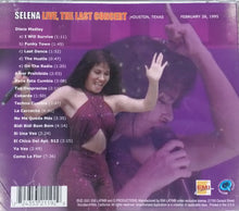 Load image into Gallery viewer, Selena : Live, The Last Concert (CD, Album)