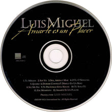 Load image into Gallery viewer, Luis Miguel : Amarte Es Un Placer (CD, Album)