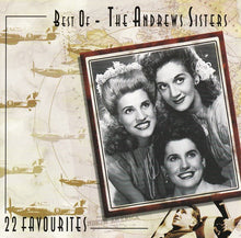 Load image into Gallery viewer, The Andrews Sisters : Best Of The Andrews Sisters - 22 Favourites (CD, Comp)