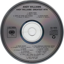 Load image into Gallery viewer, Andy Williams : Andy Williams' Greatest Hits (CD, Comp)
