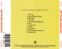 Load image into Gallery viewer, Andy Williams : Andy Williams' Greatest Hits (CD, Comp)