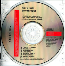 Load image into Gallery viewer, Billy Joel : Storm Front (CD, Album, RE)