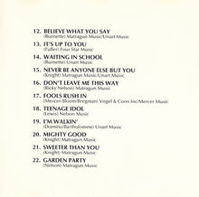 Load image into Gallery viewer, Ricky Nelson (2) : Greatest Hits (CD, Comp)