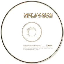Load image into Gallery viewer, Milt Jackson With Joshua Redman And Joe Williams : The Prophet Speaks (CD, Album)