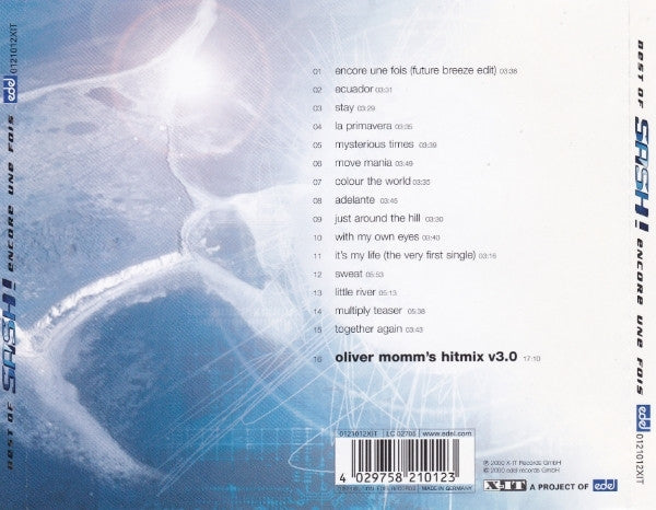 Buy Sash! : Best Of Sash! / Encore Une Fois (CD, Comp, P/Mixed