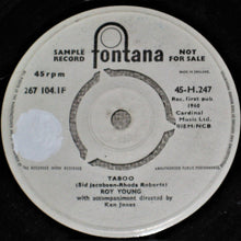 Load image into Gallery viewer, Roy Young : Taboo (7", Mono, Promo)