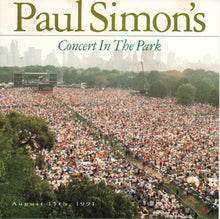 Load image into Gallery viewer, Paul Simon : Paul Simon's Concert In The Park (August 15th, 1991) (2xCD, Album)