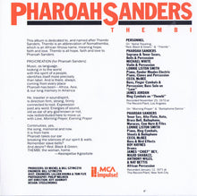Load image into Gallery viewer, Pharoah Sanders : Thembi (CD, Album, RE, RM)
