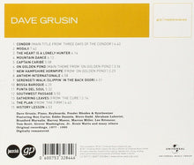 Load image into Gallery viewer, Dave Grusin : Masterpieces - Best Of The GRP Years (CD, Comp, RM)