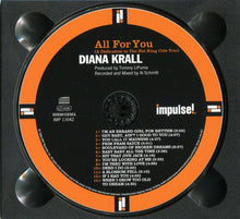 Load image into Gallery viewer, Diana Krall : All For You (A Dedication To The Nat King Cole Trio) (CD, Album)