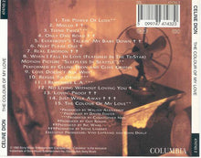 Load image into Gallery viewer, Celine Dion* : The Colour Of My Love (CD, Album)
