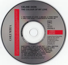 Load image into Gallery viewer, Celine Dion* : The Colour Of My Love (CD, Album)