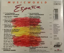 Load image into Gallery viewer, Various : MusicWorld España (CD, Comp)