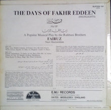 Load image into Gallery viewer, Fairuz, نصري شمس الدين : مختارات من أيام فخر الدين The Days Of Fakhr Eddeen (Highlights) (LP, Album)