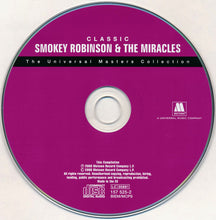 Load image into Gallery viewer, Smokey Robinson, The Miracles : Classic (CD, Comp)