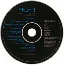 Load image into Gallery viewer, Michael Bolton : Greatest Hits (1985 - 1995) (CD, Comp, RM)