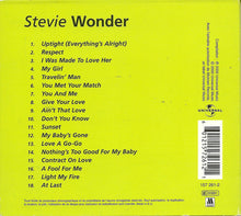 Load image into Gallery viewer, Stevie Wonder : Classic Stevie Wonder - The Universal Masters Collection (CD, Comp)