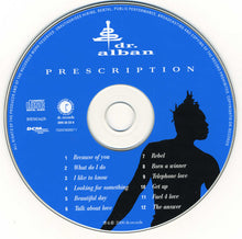 Load image into Gallery viewer, Dr. Alban : Prescription (CD, Album)